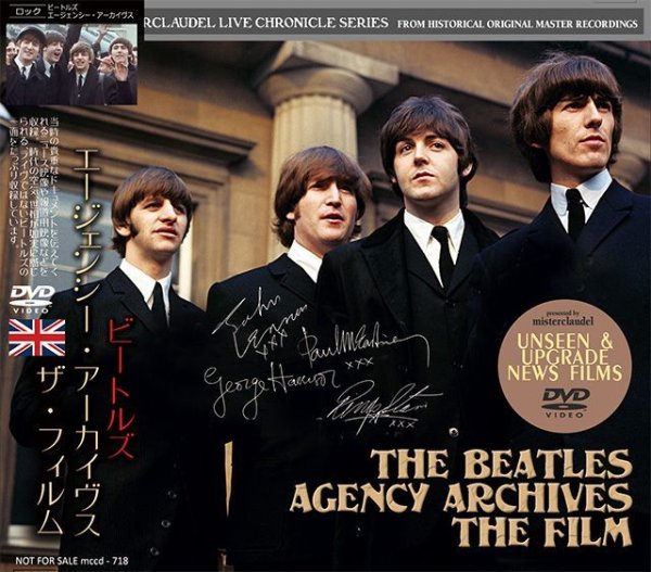 Photo1: THE BEATLES - AGENCY ARCHIVES THE FILM DVD [MISTERCLAUDEL] (1)