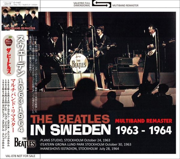 Photo1: THE BEATLES - IN SWEDEN 1963 - 1964 MULTIBAND REMASTER CD [VALKYRIE RECORDS] (1)