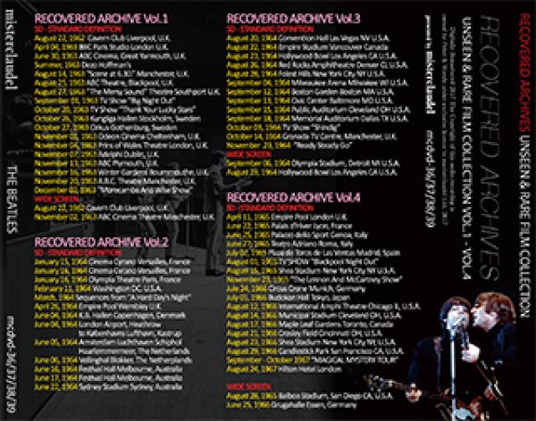 Photo2: THE BEATLES - RECOVERED ARCHIVES unseen & rare film collection 4DVD [MISTERCLAUDEL] (2)