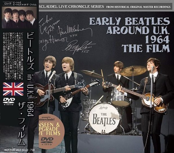 Photo1: THE BEATLES - EARLY BEATLES AROUND U.K. 1964 THE FILM DVD [MISTERCLAUDEL] (1)