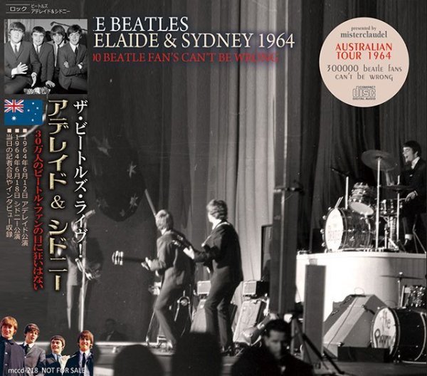 Photo1: THE BEATLES - ADELAIDE & SYDNEY 1964 CD [MISTERCLAUDEL] (1)