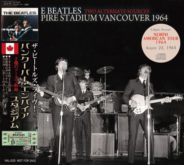 Photo1: THE BEATLES - EMPIRE STADIUM VANCOUVER 1964 CD [VALKYRIE RECORDS] (1)