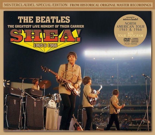 Photo1: THE BEATLES - SHEA STADIUM 1965 & 1966 3CD + 3DVD with TOUR PROGRAM [MISTERCLAUDEL] (1)