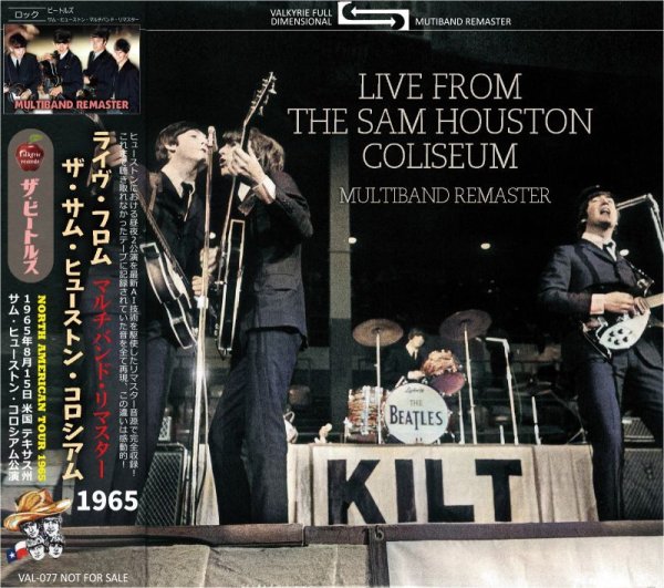 Photo1: THE BEATLES - LIVE FROM SAM HOUSTON COLISEUM muiltiband remaster CD [VALKYRIE RECORDS] (1)