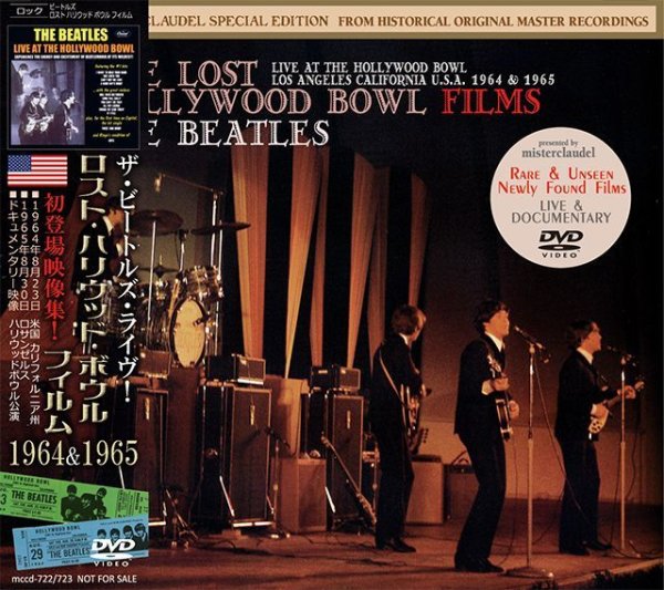 Photo1: THE BEATLES - THE LOST HOLLYWOOD BOWL FILMS 2DVD [MISTERCLAUDEL] (1)