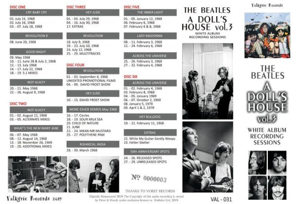 Photo2: THE BEATLES - A DOLL'S HOUSE VOL.3 6CD [VALKYRIE RECORDS] (2)