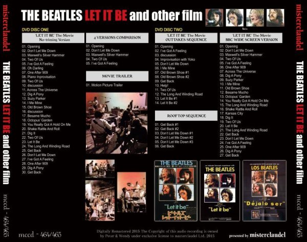 Photo6: THE BEATLES - COMPLETE ROOFTOP CONCERT with LET IT BE the film 3CD + 2DVD [MISTERCLAUDEL] (6)