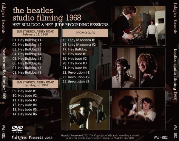 Photo2: THE BEATLES - STUDIO FILMING 1968 DVD [VALKYRIE RECORDS] (2)