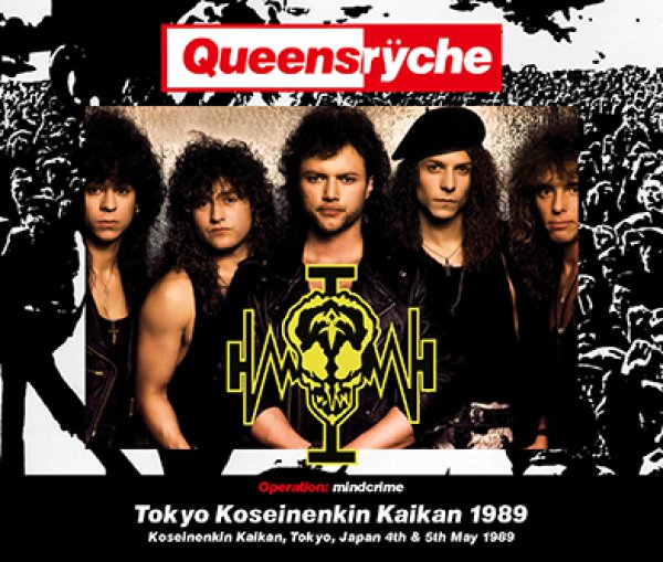 Photo1: QUEENSRYCHE - TOKYO KOSEINENKIN KAIKAN 1989 4CDR [Shades 1685] (1)