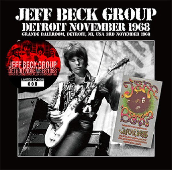 Photo1: JEFF BECK GROUP - DETROIT NOVEMBER 1968 CD [Wardour-539] (1)