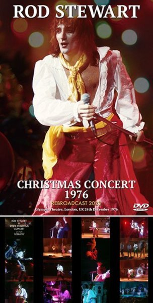 Photo1: ROD STEWART - CHRISTMAS CONCERT 1976: REBROADCAST 2023 DVDR [Uxbridge 1843] (1)