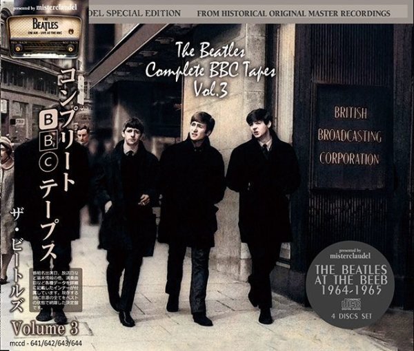Photo1: THE BEATLES - COMPLETE BBC TAPES Vol.3  4CD＋BOOK [MISTERCLAUDEL] (1)