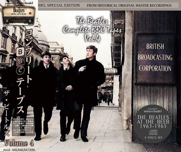 Photo1: THE BEATLES - COMPLETE BBC TAPES Vol.4  4CD＋BOOK [MISTERCLAUDEL] (1)