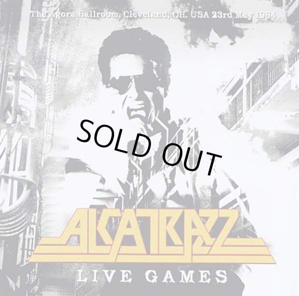 Photo1:  ALCATRAZZ - LIVE GAMES CD [Shades 420] ★★★STOCK ITEM / OUT OF PRINT /  SPECIAL PRICE ★★★ (1)