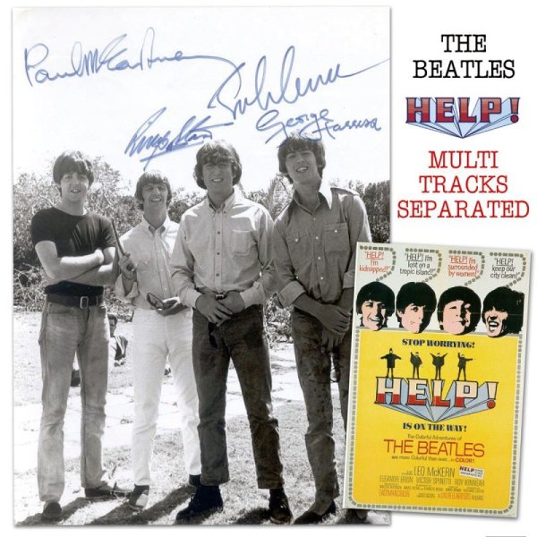 Photo1: THE BEATLES - HELP! MULTI TRACKS SEPARATED CD [WWII] (1)