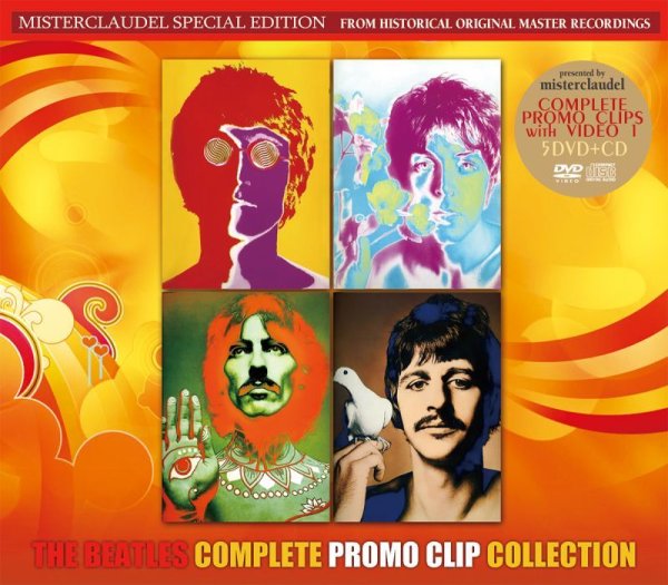 Photo1: THE BEATLES - COMPLETE PROMO CLIP COLLECTION 5DVD + CD  [MISTERCLAUDEL] (1)