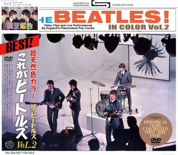 Photo1: THE BEATLES - THE BEATLES IN COLOR Vol.2 DVD  [VALKYRIE RECORDS] (1)