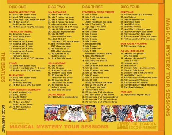 Photo2: THE BEATLES - MAGICAL MYSTERY TOUR SESSIONS 4CD [SECRET GARDEN] (2)
