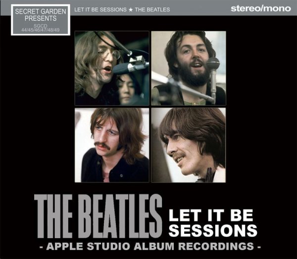 Photo1: THE BEATLES - LET IT BE SESSIONS apple studio album recording  6CD [SECRET GARDEN] (1)