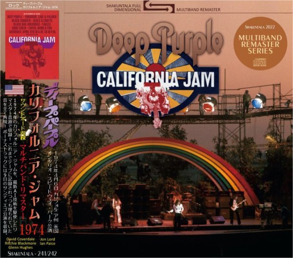 Photo1: DEEP PURPLE - 1974 CALIFORNIA JAM MULTIBAND REMASTER 2CD [SHAKUNTALA] (1)