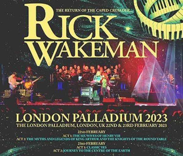 Photo1: RICK WAKEMAN - LONDON PALLADIUM 2023 4CDR [Amity 714] (1)