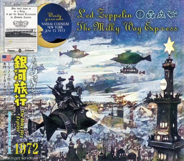 Photo1: LED ZEPPELIN - 1972 THE MILKY WAY EXPRESS 2CD [WENDY] (1)