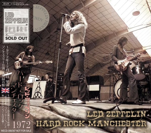 Photo1: LED ZEPPELIN - HARD ROCK MANCHESTER 1972 2CD [WENDY] (1)
