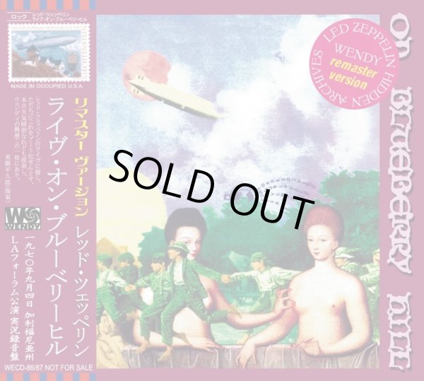 Photo1: LED ZEPPELIN - LIVE ON BLUEBERRY HILL remaster version 2CD [WENDY] (1)