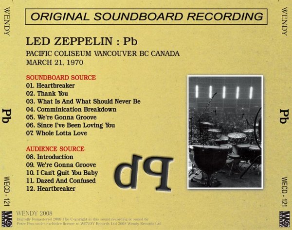 Photo2: LED ZEPPELIN - Pb CD [WENDY] (2)