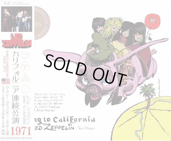 Photo1: LED ZEPPELIN - GOING TO CALIFORNIA 1971 TWO SHOWS 4CD [WENDY] (1)