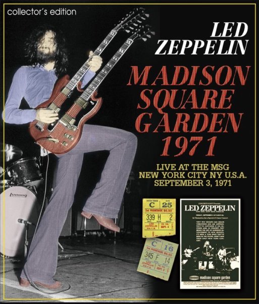 Photo1: LED ZEPPELIN - MADISON SQUARE GARDEN 1971 collector's edition 4CD [NEVERLAND] (1)