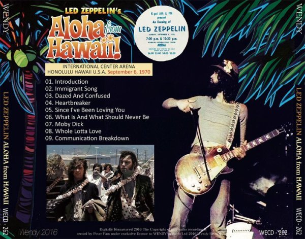 Photo2: LED ZEPPELIN - ALOHA FROM HAWAII 1970 CD [WENDY] (2)