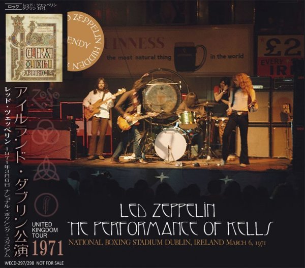 Photo1: LED ZEPPELIN - THE PERFORMANCE OF KELLS 2CD [WENDY] (1)