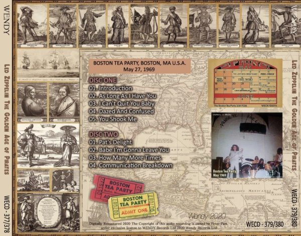 Photo2: LED ZEPPELIN -1969 THE GOLDEN AGE OF PIRATES 2CD [WENDY] (2)