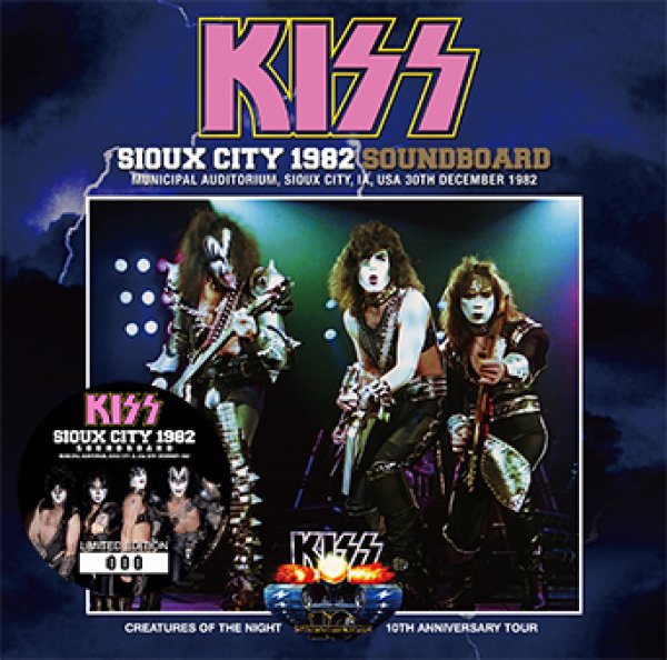Photo1: KISS - SIOUX CITY 1982 SOUNDBOARD 2CD *2nd Press [ZODIAC 529] (1)