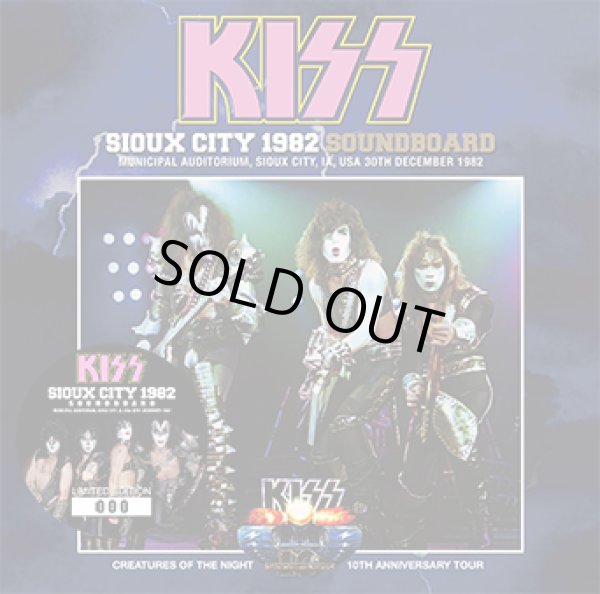 Photo1: KISS - SIOUX CITY 1982 SOUNDBOARD 2CD *2nd Press [ZODIAC 529] (1)