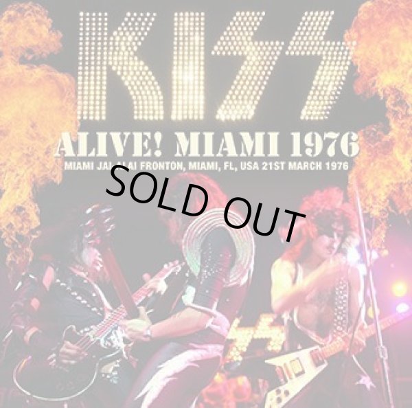 Photo1: KISS - MIAMI 1976 CDR [Shades 1708] ★★★STOCK ITEM / HOT SPRING SALE★★★ (1)