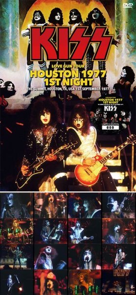 Photo1: KISS - HOUSTON 1977 1ST NIGHT DVD (1)