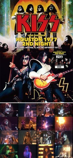 Photo1: KISS - HOUSTON 1977 2ND NIGHT DVD (1)