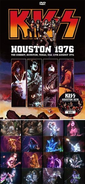 Photo1: KISS - HOUSTON 1976 DVD (1)
