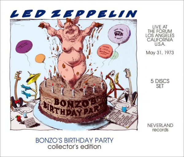 Photo1: LED ZEPPELIN - BONZO'S BIRTHDAY PARTY collector's edition  5CD [NEVERLAND] (1)