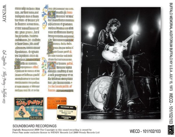 Photo2: LED ZEPPELIN - SILLY PUTTY 3CD [WENDY] (2)