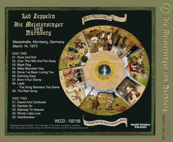 Photo2: LED ZEPPELIN - DIE MEISTERSINGER VON NURNBERG 2CD [WENDY] (2)