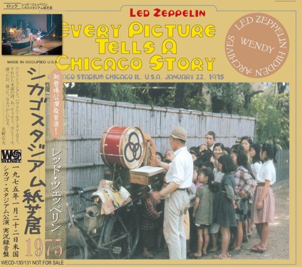 Photo1: LED ZEPPELIN - EVERY PICTURE TELLS A CHICAGO STORY 2CD [WENDY] (1)
