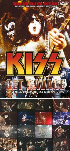 Photo1: KISS - GET SAVAGE: TOLEDO 1997 DVDR (1)