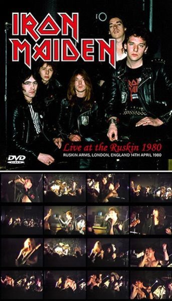 Photo2: IRON MAIDEN - DEFINITIVE GIG with STRATTON CD plus Bonus DVDR "LIVE AT THE RUSKIN 1980 [ZODIAC 580] (2)