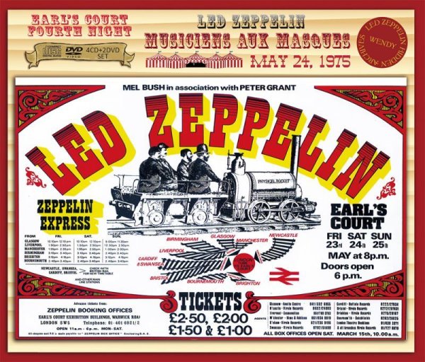 Photo1: LED ZEPPELIN - EARL'S COURT May 24, 1975 4CD+2DVD [WENDY] (1)