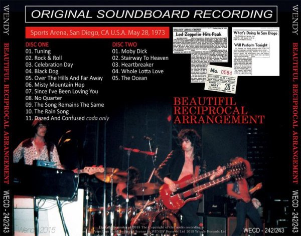 Photo2: LED ZEPPELIN - BEAUTIFUL RECIPROCAL ARRANGEMENT 2CD [WENDY] (2)
