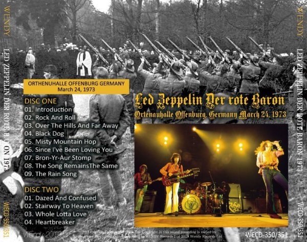 Photo2: LED ZEPPELIN - DER ROTE BARON 1973 2CD [WENDY] (2)