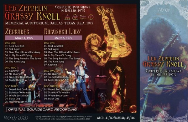 Photo2: LED ZEPPELIN - GRASSY KNOLL 1975 6CD [WENDY] (2)